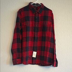 Nordstrom Men’s Shop Buffalo Plaid, XL trim fit